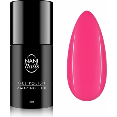 NaniNails NANI Amazing Line gélový lak na nechty odtieň Shock Pink 5 ml