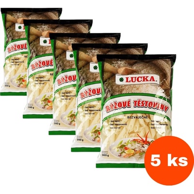 Lucka Rýžové těstoviny penne 5 x 300 g