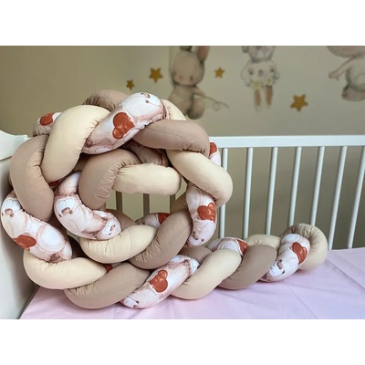 Niki' s Dreams Обиколник плитка Мечета с кафяви сърца (130032-0)