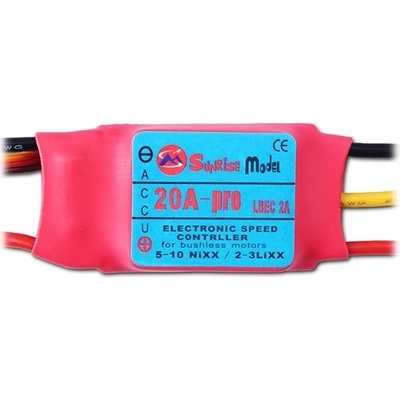 SUNRISE Regulátor otáček Model 20A LBEC- 2A