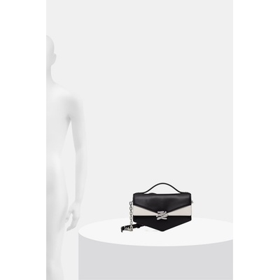 KARL LAGERFELD чанта crossbody дамска кожена Karl Lagerfeld Studio (B2W30256)