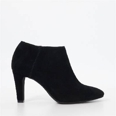 Обувки Dune London Women's Omarah Ankle Heeled Boots - Black Suede