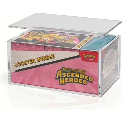 Acrylic Box The Premium Akryl Booster Bundle Display Pokémon V2 krabička