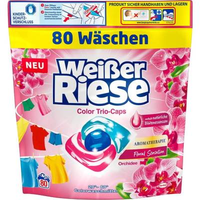Weißer Riese Color Orchidee kapsle na praní 80 PD