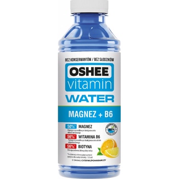 Oshee Vitamínová voda Magnézium pomaranč citrón 6 x 0,55 l