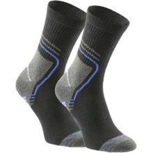 Högert URFT športové ponožky 3 PACK čierne