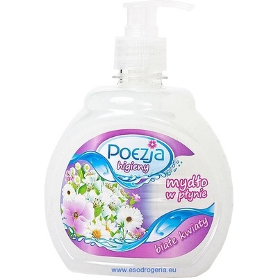 Poezja tekuté mydlo biele kvety 500 ml