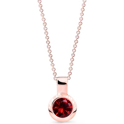 Cutie Diamonds prívesok z ružového zlata s rubínom DZ8005 40 RU X 4