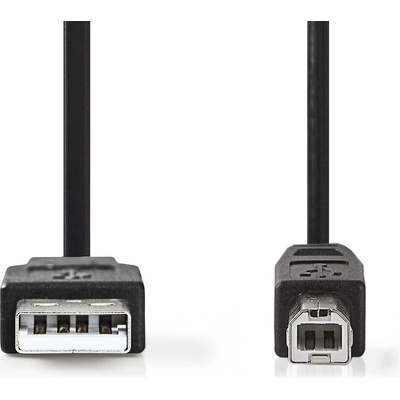 Nedis CCGP60100BK10 propojovací USB 2.0 zástrčka USB A - zástrčka USB B, 1m, černý