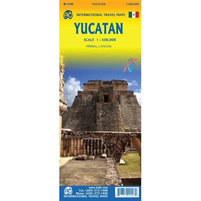 Yucatan Peninsula 1:500 000