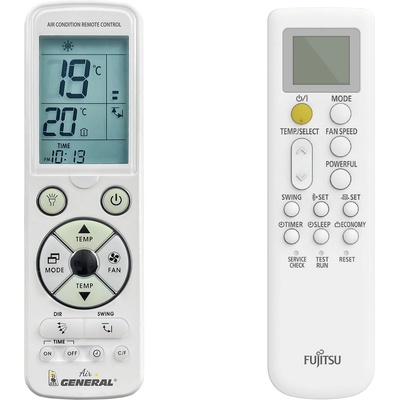 General Fujitsu ar-rpd2e, ar-rpd3e, ar-rpa1e - луксозно с подсветка дистанционно управление (ar-rpd2e, ar-rpd3e, ar-rpa1e)