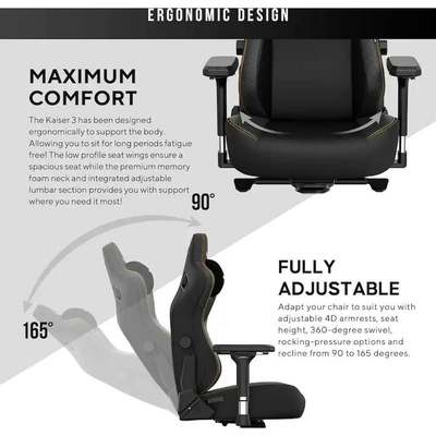 Anda Seat Kaiser 3 XL Brown