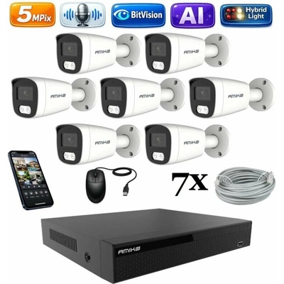 Amiko IP 7 kamerový set Ai Dl Tube 1501K7