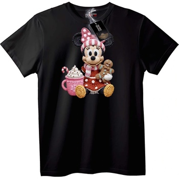 NOONEBRAND Тениска Прошната Minnie Mouse Празник - S, White