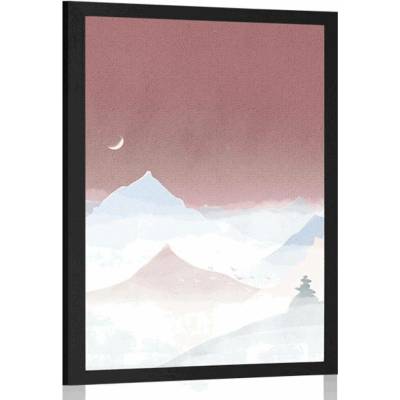 Plakát magické hory - 40x60 white