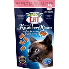 Perfecto Cat Plnené vankúšiky s lososom 50 g