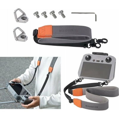 SunnyLife Držák popruhu na krk pro dálkový ovladač DJI RC 1 2 PRO 2 PLUS 2 / GS014-H