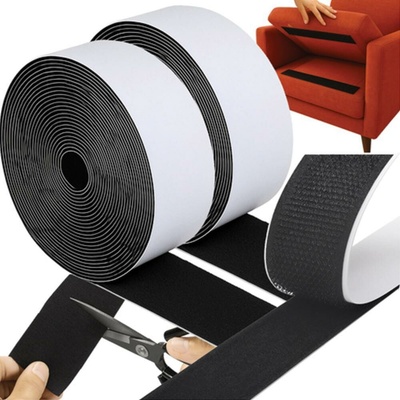 Samolepicí páska na suchý zip 5mx5cm černá Ruhhy 25806