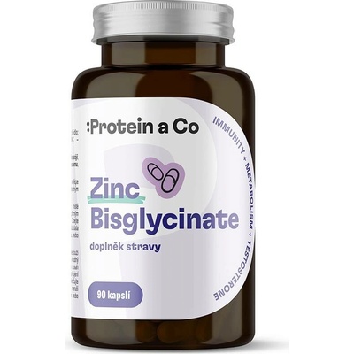 Protein a co Zinek bisglycinát 90 kapslí