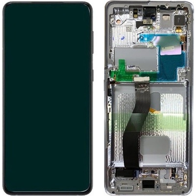 LCD Displej + Dotykové Sklo + Rám Samsung Galaxy S21 Ultra G998B