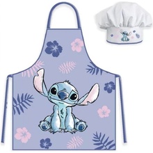 BrandMac Detská zástera s kuchárskou čiapkou Lilo & Stitch