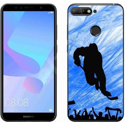 mmCase gelový kryt Huawei Y6 Prime 2018 - hokejový hráč