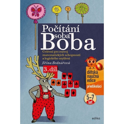 Počítání soba Boba 3 - Jiřina Bednářová, Richard Šmarda ilustrátor