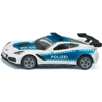 SIKU Метална количка Siku - Chevrolet Corvette Zr1 Police (1525)