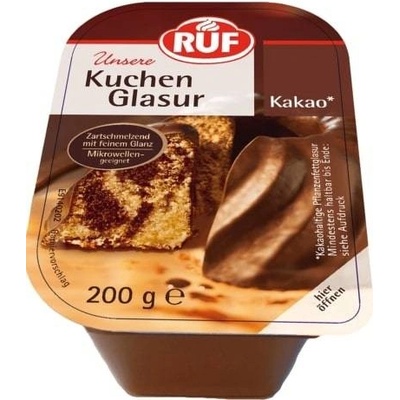 RUF Čokoládová poleva na dorty 200 g