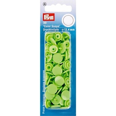 Prym Patentky plastové 12,4 mm, jarní zelená