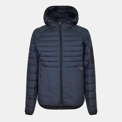 Boss Яке Boss Men's Urbanex Green Water Repellent Reflective Short Puffer Jacket - Dark Blue 402