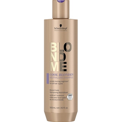 Schwarzkopf BlondMe Cool Blondes Neutralizing Shampoo 300 ml