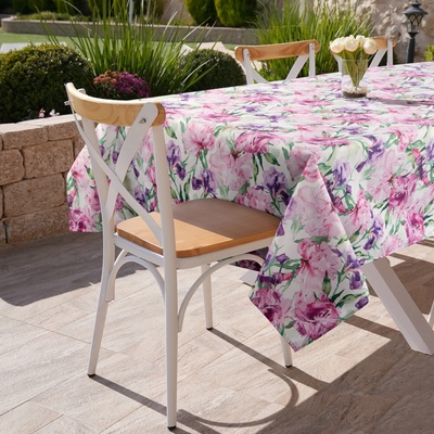 Eurofirany záhradný vodeodolný obrus Garden kvety 140X220cm