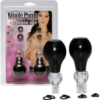 Přísavky na bradavky s kroužky na bradavvky Nipple pump