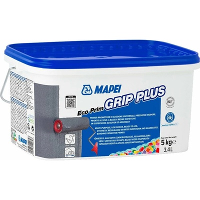 MAPEI Eco Prim Grip Plus viacúčelový adhézny mostík na steny a podlahy 5 kg Šedá