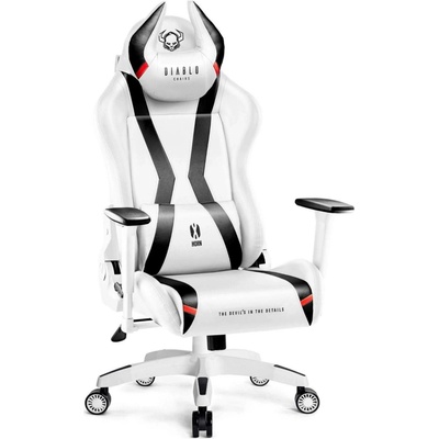 Diablo Chairs X-Horn 2.0 King Size bílo-černé