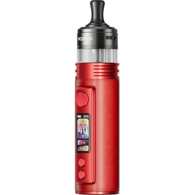 VooPoo Drag H40 Pro Pod Kit 2450 mAh Červená