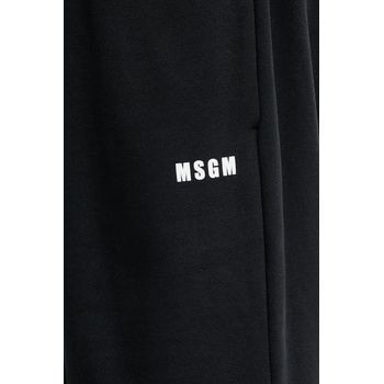 MSGM Памучен къс панталон msgm мъжки в черно 3840mb76.257000 (3840mb76.257000)