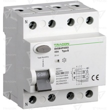 Tracon 4P B40A 30mA EVOB4P4003