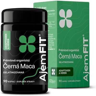 AjemFIT Organic Čierna Maca 90 kapsúl