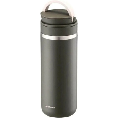 Locknlock Nerezová termoska s uchem LOCK Metro 475 ml khaki