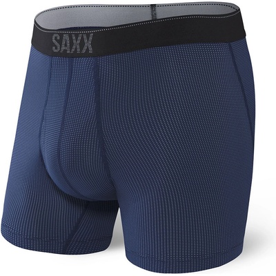 Saxx Quest Boxer Brief Fly Midnight Blue II boxerky pánské