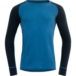 Devold Мъжко мериносово термобельо Devold Duo Active Shirt Merino base layer - Blue / Ink (015-0346-1712)