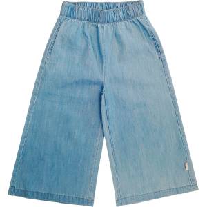 maximo Детски дънки maximo Kids' Mini Girls' Denim-Look Trousers, Wide Leg, Long Jeans - Denim - размер 110/116 (701-4483-0113)