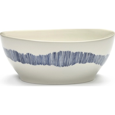 Serax Feast Купа, 18 см, бяло-синя (B8921010B)