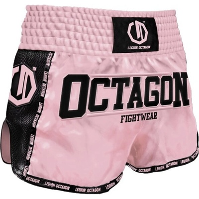 Muay Thai trenky Octagon Fight Wear ružové