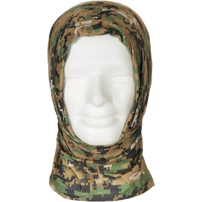 Šatka MFH Headgear digital woodland