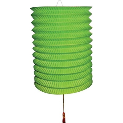 Papírový lampion zelený