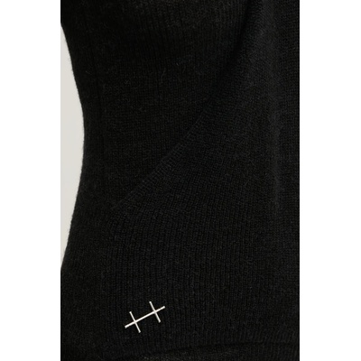 Блуза с вълна Heliot Emil (SS25.W.07.072.BLK01)