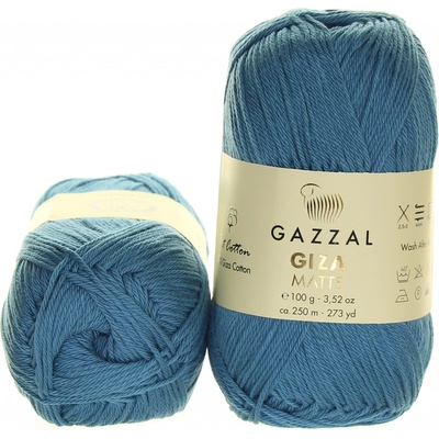 Gazzal Giza Matte 5579 šedomodrá